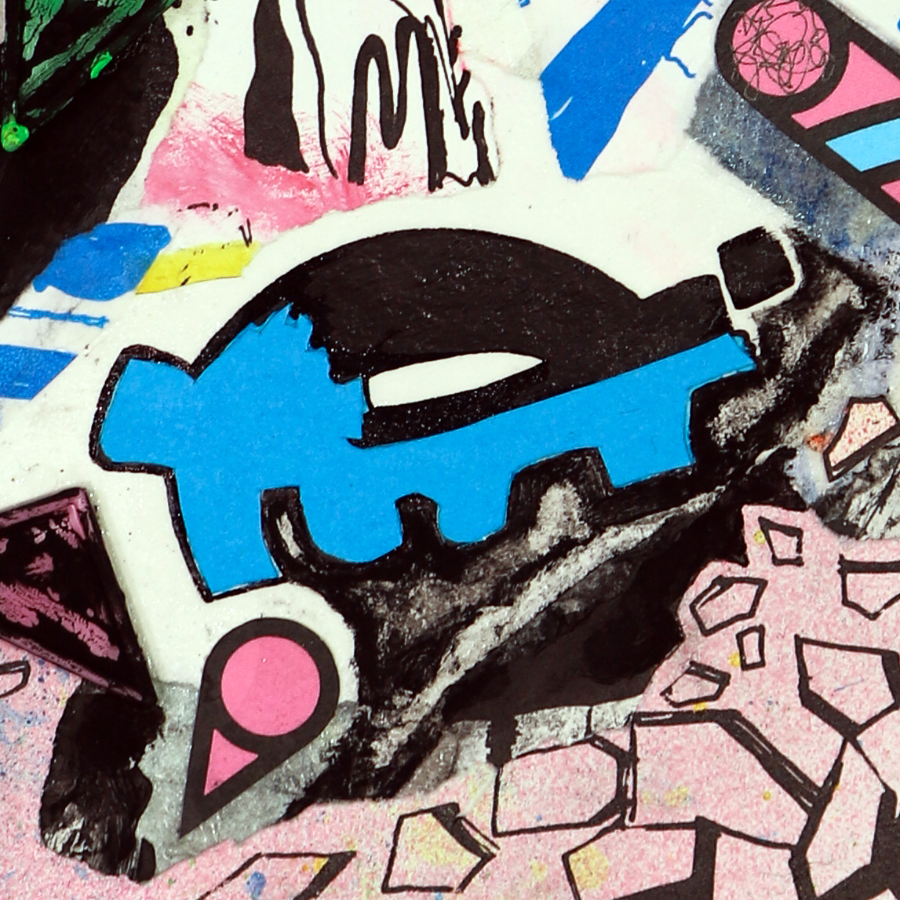 scree - Art work by Kirsten Mortimer